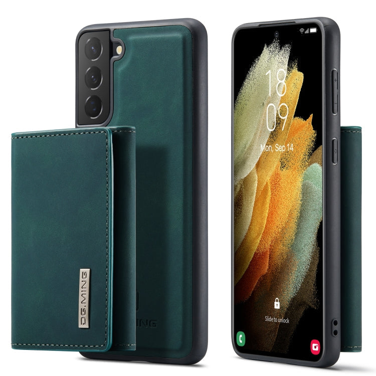 DG.MING M1 Series 3-Fold Multi Card Wallet  Back Cover Shockproof Case with Holder Function, For Samsung Galaxy S21, For Samsung Galaxy S21 FE, For Samsung Galaxy S21+