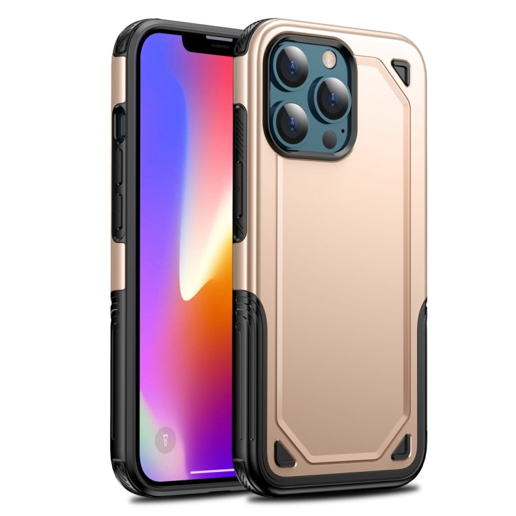 Power Armor PC + TPU Anti-fall Protective Case, For iPhone 13 Pro Max