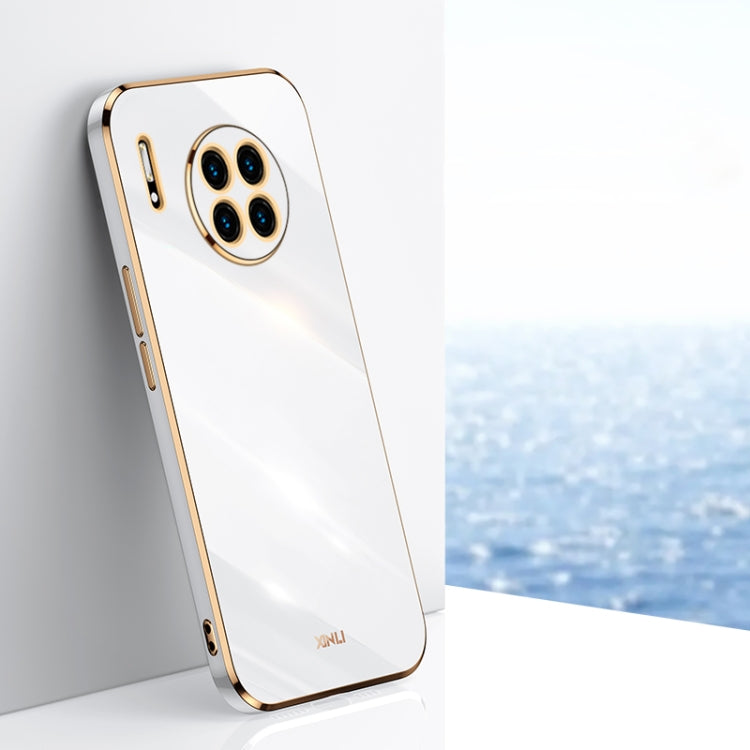 XINLI Straight Edge 6D Electroplate TPU Phone Case, For Huawei Mate 30, For Huawei Mate 30 Pro, For Huawei Mate 40