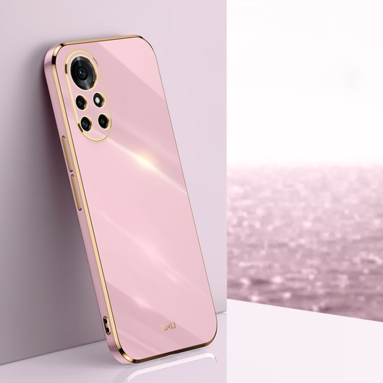 XINLI Straight Edge 6D Electroplate TPU Phone Case, For Huawei nova 8 Pro 5G, For Huawei nova 8 SE, For Huawei P30