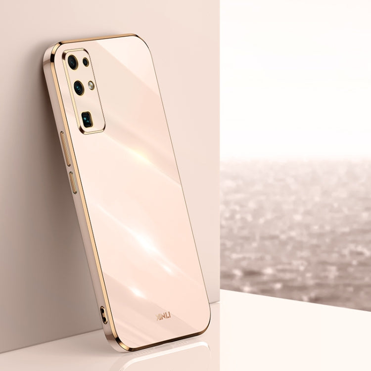 XINLI Straight Edge 6D Electroplate TPU Phone Case, For Honor 20 Lite, For Honor 30, For Honor 30 Pro
