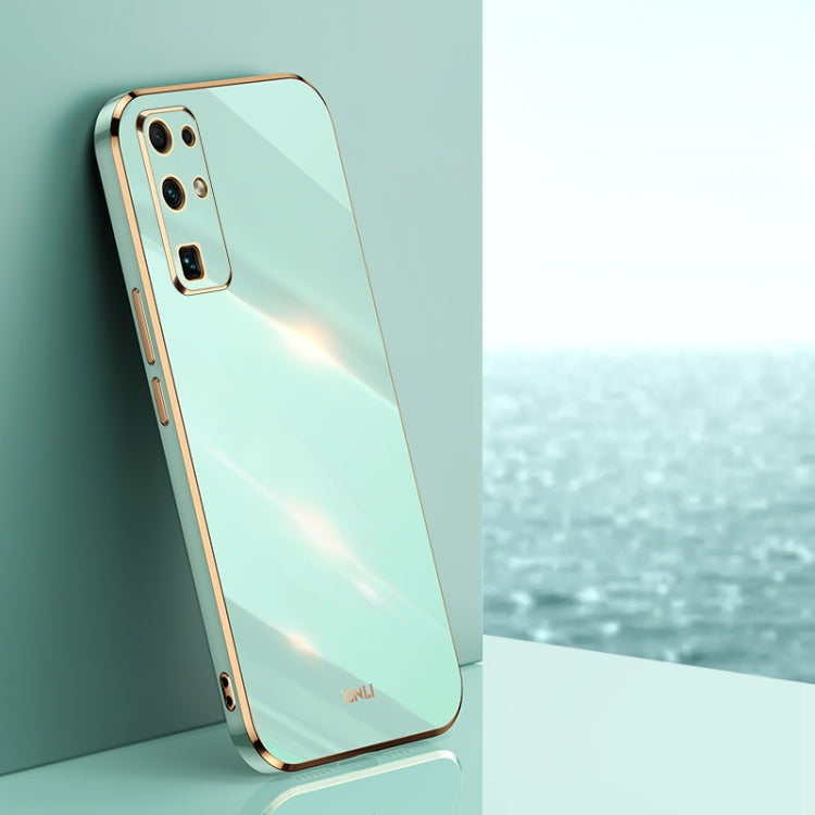 XINLI Straight Edge 6D Electroplate TPU Phone Case, For Honor 20 Lite, For Honor 30, For Honor 30 Pro