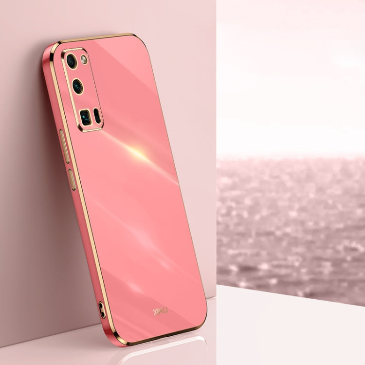 XINLI Straight Edge 6D Electroplate TPU Phone Case, For Honor 20 Lite, For Honor 30, For Honor 30 Pro