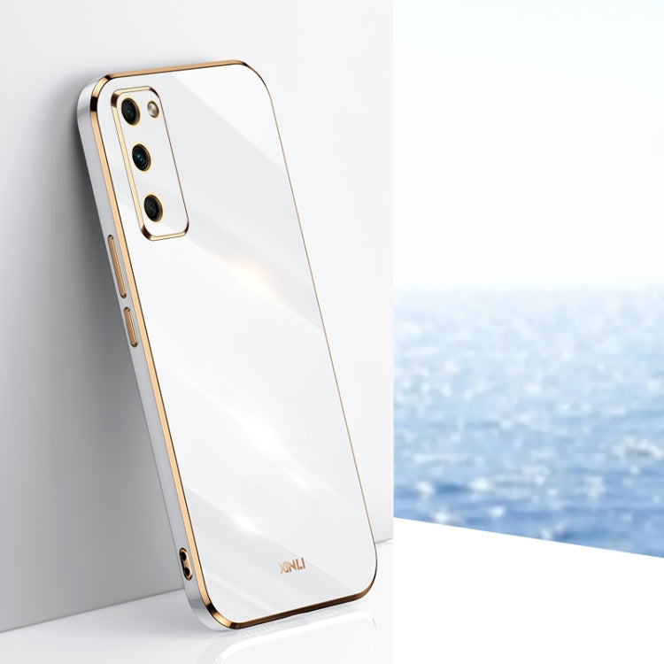 XINLI Straight Edge 6D Electroplate TPU Phone Case, For Honor 30S, For Honor 30 Youth, For Honor 50 Pro
