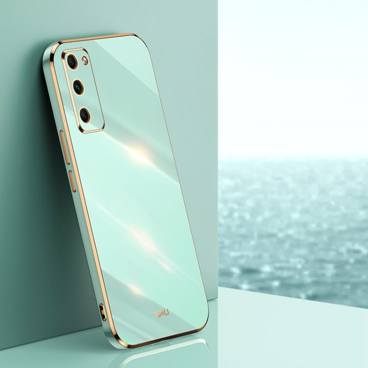 XINLI Straight Edge 6D Electroplate TPU Phone Case, For Honor 30S, For Honor 30 Youth, For Honor 50 Pro