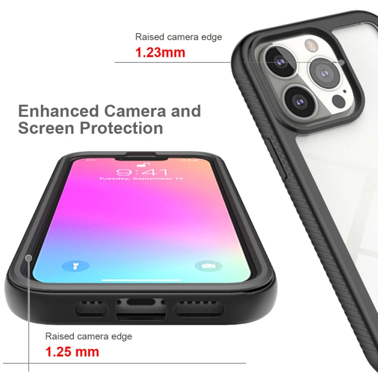 Starry Sky Solid Color Series Shockproof PC + TPU Protective Case, For iPhone 13