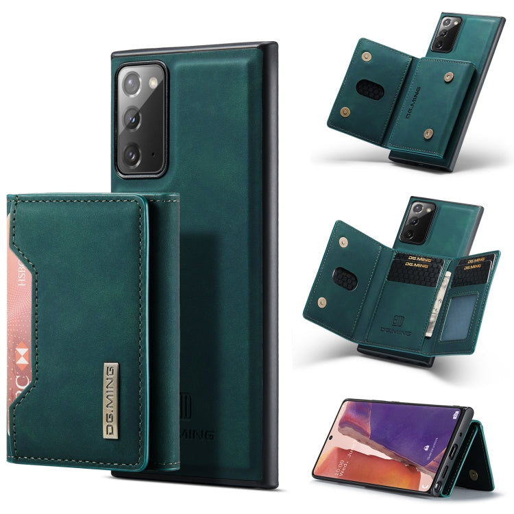 DG.MING M2 Series 3-Fold Multi Card Bag + Magnetic Back Cover Shockproof Case with Wallet & Holder Function, For Samsung Galaxy A52 5G / 4G, For Samsung Galaxy Note20, For Samsung Galaxy S20 FE