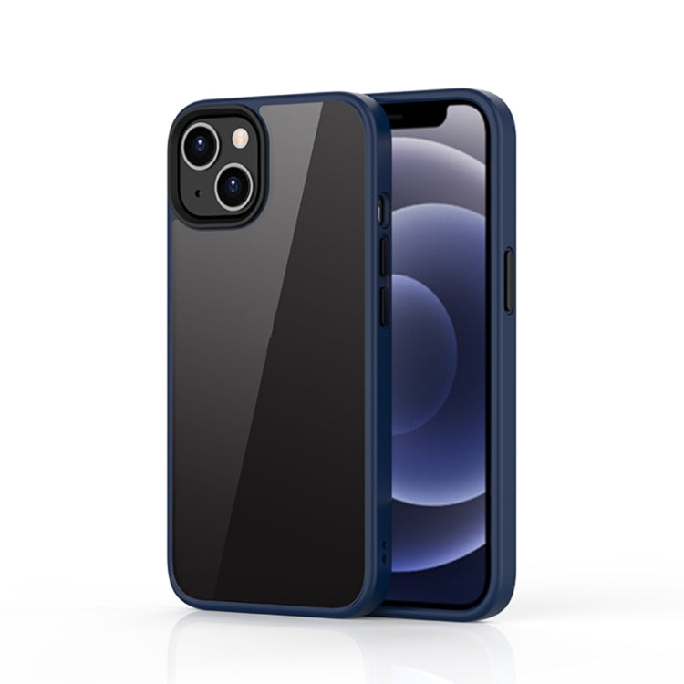 Ming Shield Hybrid Frosted Transparent PC + TPU Scratchproof Shockproof Case, For iPhone 13 mini, For iPhone 13, For iPhone 13 Pro