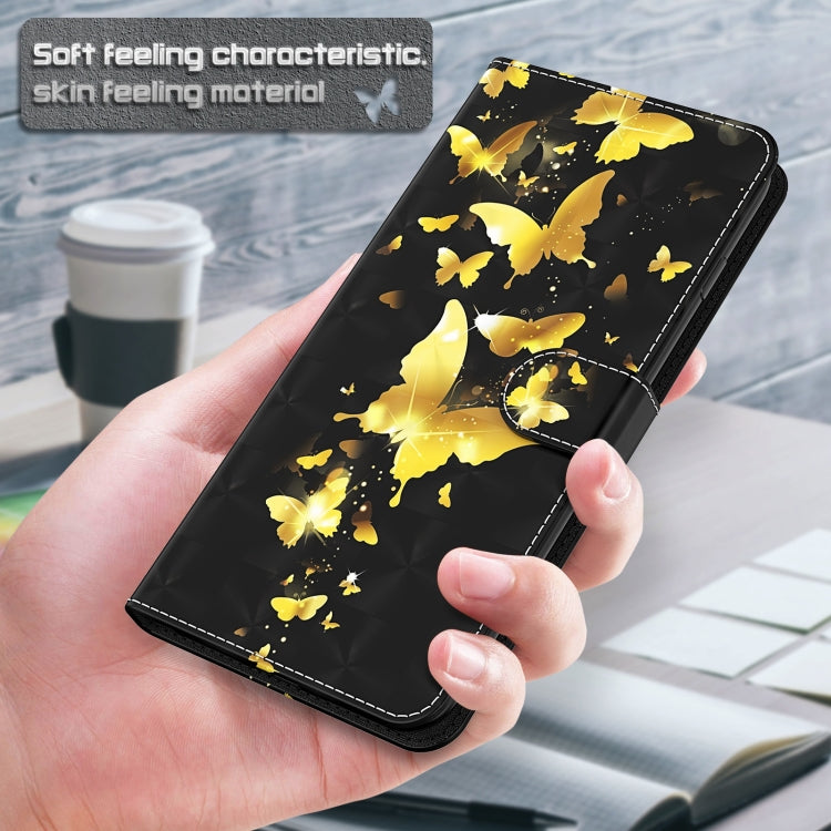 3D Painting Pattern Horizontal Flip TPU + PU Leather Case with Holder & Card Slots & Wallet, For iPhone 13 Pro, For iPhone 13 Pro Max