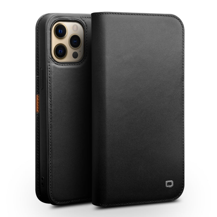 QIALINO Business Horizontal Flip Leather Case with Holder & Card Slots & Wallet, For iPhone 13 Pro Max, For iPhone 13, For iPhone 13 Pro, For iPhone 13 mini