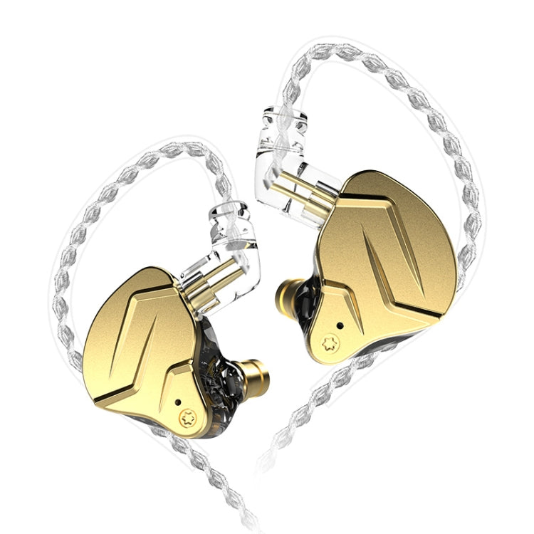 KZ ZSN Pro X Ring Iron Hybrid Drive Metal In-ear Wired Earphone,, ZSN Pro X Mic Version(Black), ZSN Pro X Mic Version(Gold), ZSN Pro X Standard Version(Black), ZSN Pro X Standard Version(Gold)