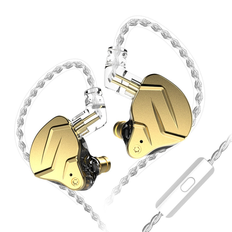 KZ ZSN Pro X Ring Iron Hybrid Drive Metal In-ear Wired Earphone,, ZSN Pro X Mic Version(Black), ZSN Pro X Mic Version(Gold), ZSN Pro X Standard Version(Black), ZSN Pro X Standard Version(Gold)