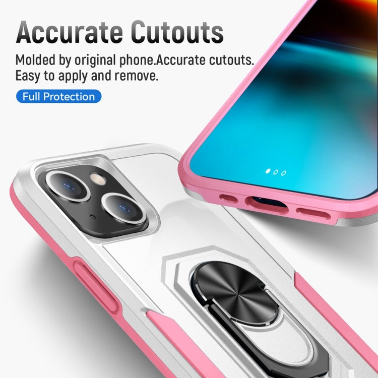Pioneer Armor Heavy Duty PC + TPU Shockproof Case with Holder, For iPhone 13 mini, For iPhone 13, For iPhone 13 Pro, For iPhone 13 Pro Max
