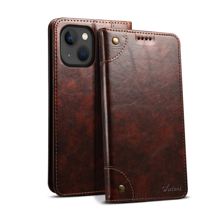 Baroque Simple Horizontal Flip Leather Case with Holder & Card Slots & Wallet, For iPhone 13 mini, For iPhone 13, For iPhone 13 Pro, For iPhone 13 Pro Max