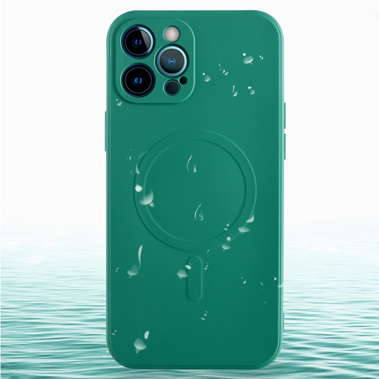 Liquid Silicone Full Coverage Shockproof Magsafe Case, For iPhone 13 mini, For iPhone 13, For iPhone 13 Pro