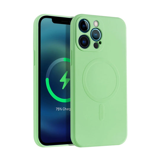 Liquid Silicone Full Coverage Shockproof Magsafe Case, For iPhone 13 Pro Max