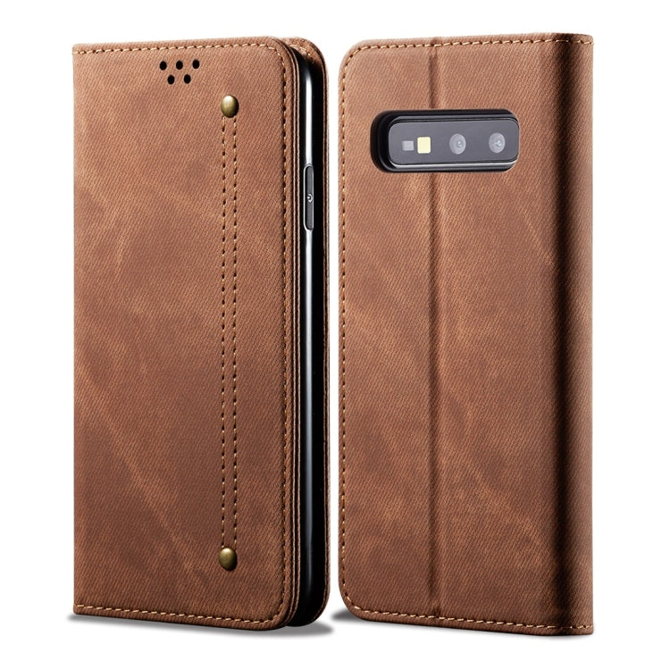 Denim Texture Casual Style Horizontal Flip Leather Case with Holder & Card Slots & Wallet, For Galaxy S10e, For Galaxy S10+, For Xiaomi Redmi Note 8 Pro, For Xiaomi Redmi Note 8, For Xiaomi Mi 9 Pro, For OnePlus 7T