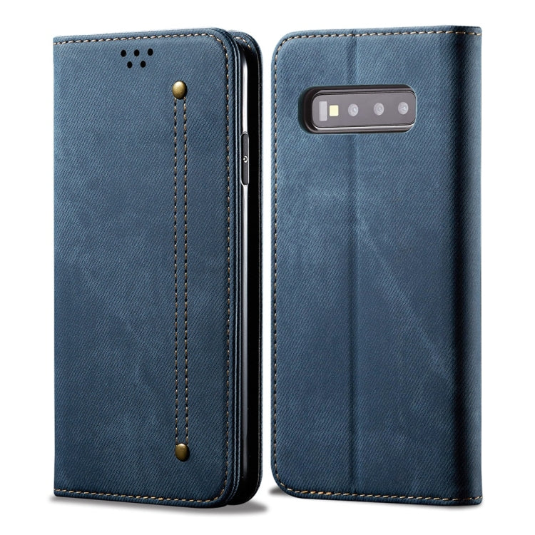 Denim Texture Casual Style Horizontal Flip Leather Case with Holder & Card Slots & Wallet, For Galaxy S10e, For Galaxy S10+, For Xiaomi Redmi Note 8 Pro, For Xiaomi Redmi Note 8, For Xiaomi Mi 9 Pro, For OnePlus 7T