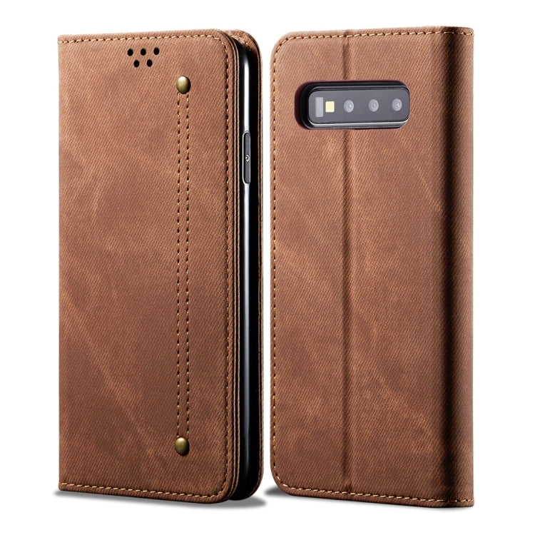 Denim Texture Casual Style Horizontal Flip Leather Case with Holder & Card Slots & Wallet, For Galaxy S10e, For Galaxy S10+, For Xiaomi Redmi Note 8 Pro, For Xiaomi Redmi Note 8, For Xiaomi Mi 9 Pro, For OnePlus 7T