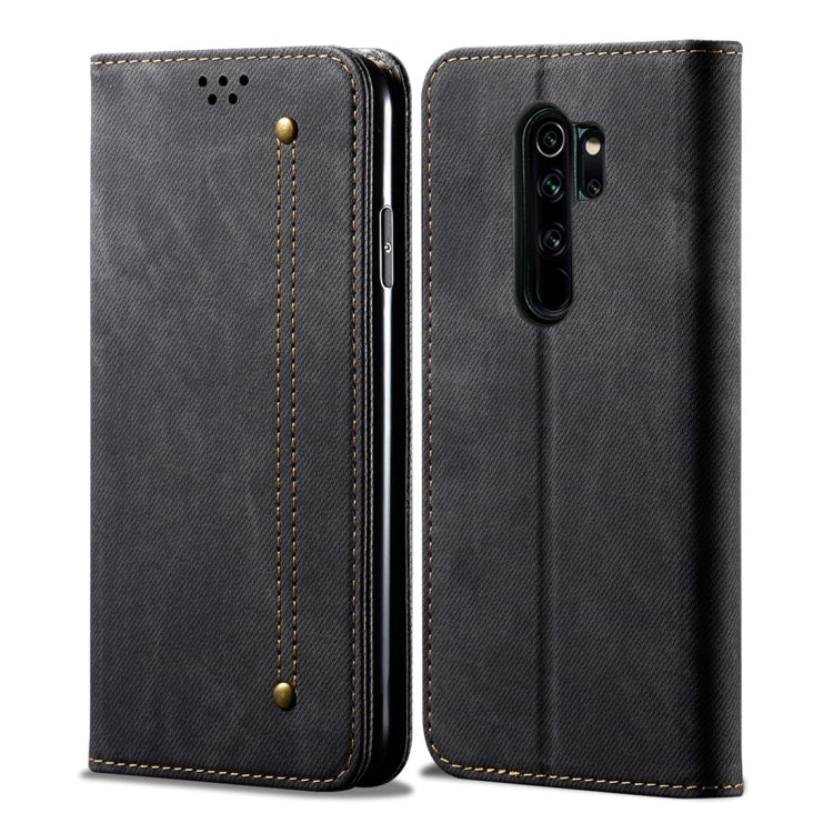 Denim Texture Casual Style Horizontal Flip Leather Case with Holder & Card Slots & Wallet, For Galaxy S10e, For Galaxy S10+, For Xiaomi Redmi Note 8 Pro, For Xiaomi Redmi Note 8, For Xiaomi Mi 9 Pro, For OnePlus 7T