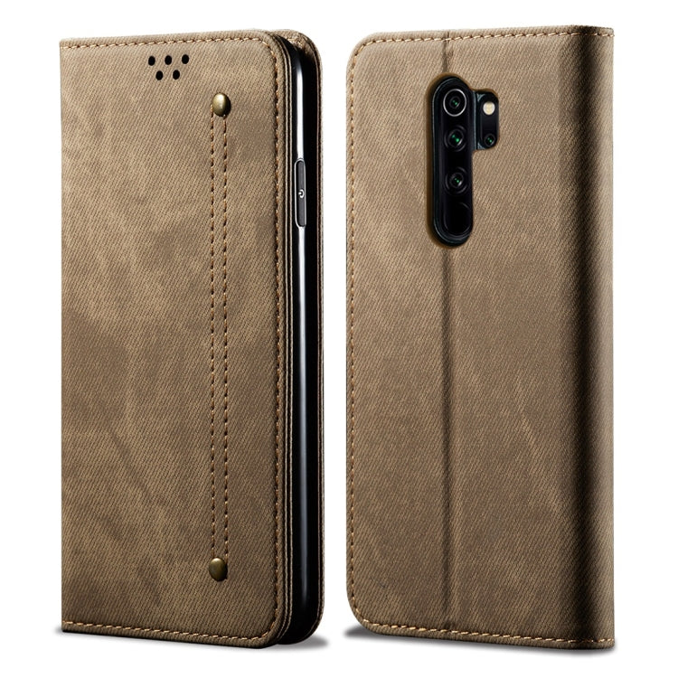 Denim Texture Casual Style Horizontal Flip Leather Case with Holder & Card Slots & Wallet, For Galaxy S10e, For Galaxy S10+, For Xiaomi Redmi Note 8 Pro, For Xiaomi Redmi Note 8, For Xiaomi Mi 9 Pro, For OnePlus 7T