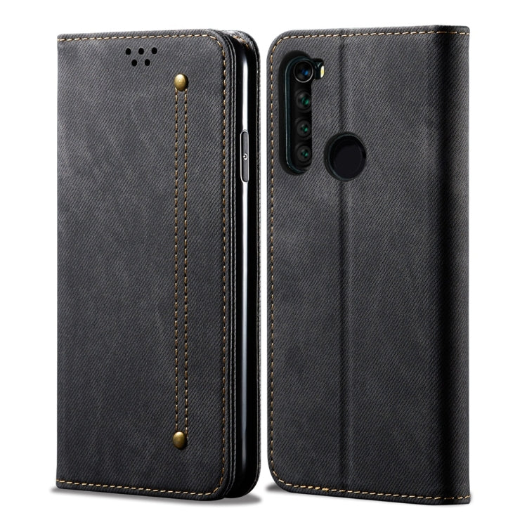 Denim Texture Casual Style Horizontal Flip Leather Case with Holder & Card Slots & Wallet, For Galaxy S10e, For Galaxy S10+, For Xiaomi Redmi Note 8 Pro, For Xiaomi Redmi Note 8, For Xiaomi Mi 9 Pro, For OnePlus 7T