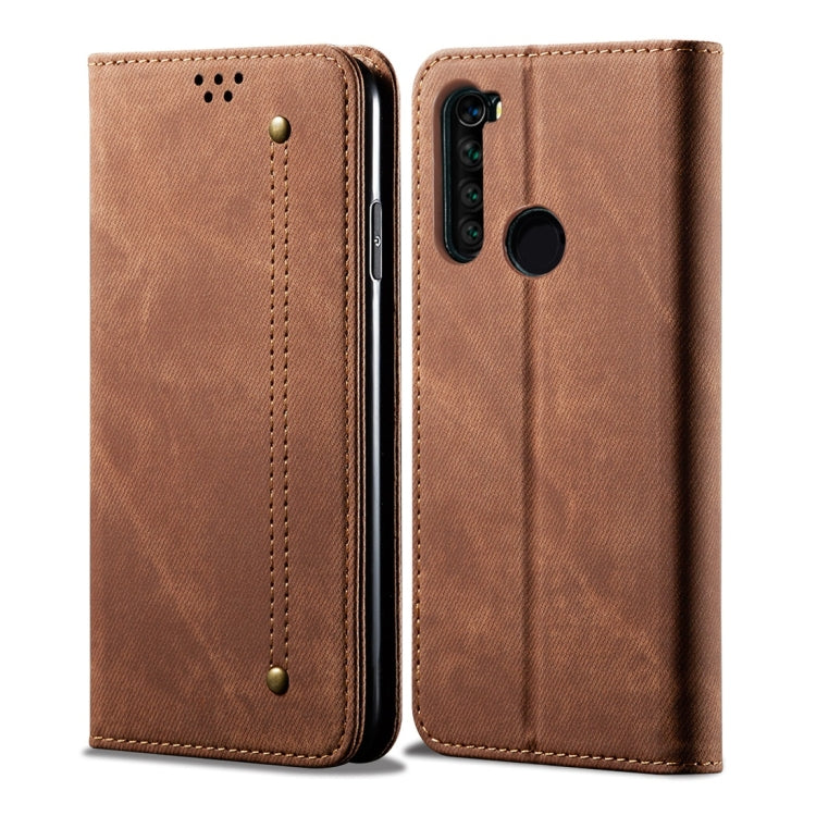 Denim Texture Casual Style Horizontal Flip Leather Case with Holder & Card Slots & Wallet, For Galaxy S10e, For Galaxy S10+, For Xiaomi Redmi Note 8 Pro, For Xiaomi Redmi Note 8, For Xiaomi Mi 9 Pro, For OnePlus 7T