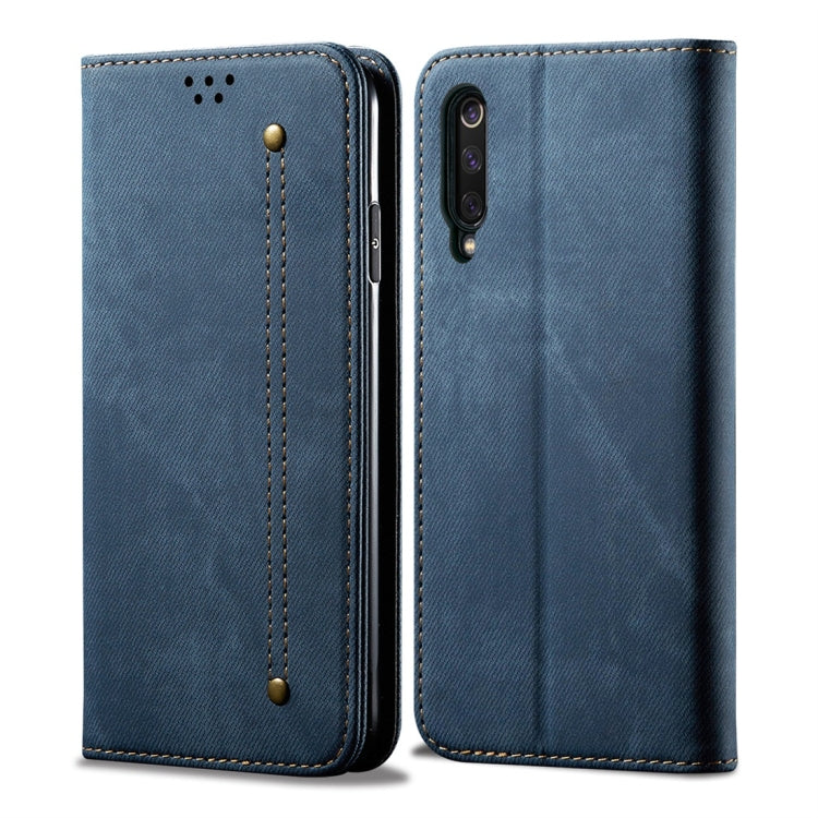 Denim Texture Casual Style Horizontal Flip Leather Case with Holder & Card Slots & Wallet, For Galaxy S10e, For Galaxy S10+, For Xiaomi Redmi Note 8 Pro, For Xiaomi Redmi Note 8, For Xiaomi Mi 9 Pro, For OnePlus 7T