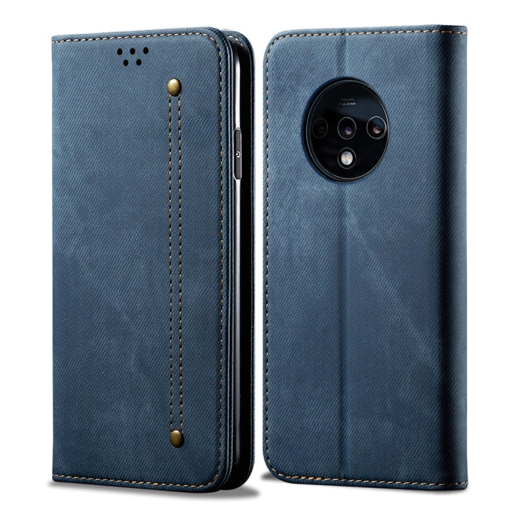 Denim Texture Casual Style Horizontal Flip Leather Case with Holder & Card Slots & Wallet, For Galaxy S10e, For Galaxy S10+, For Xiaomi Redmi Note 8 Pro, For Xiaomi Redmi Note 8, For Xiaomi Mi 9 Pro, For OnePlus 7T