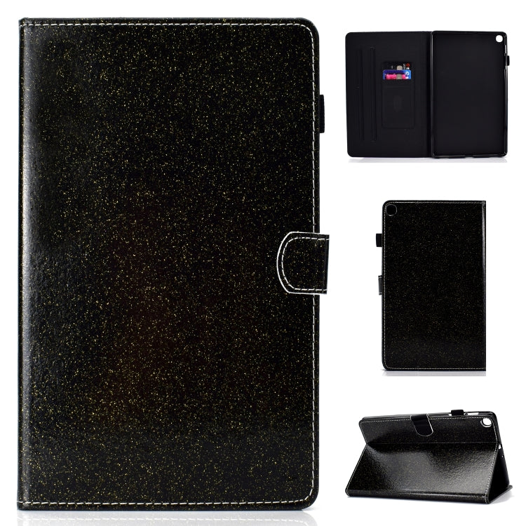 Varnish Glitter Powder Horizontal Flip Leather Case with Holder & Card Slot, For Galaxy Tab A 7.0 (2016), For Galaxy Tab A 8.0, For Galaxy Tab A 8.0 (2019), For Galaxy Tab A 10.1 (2016)