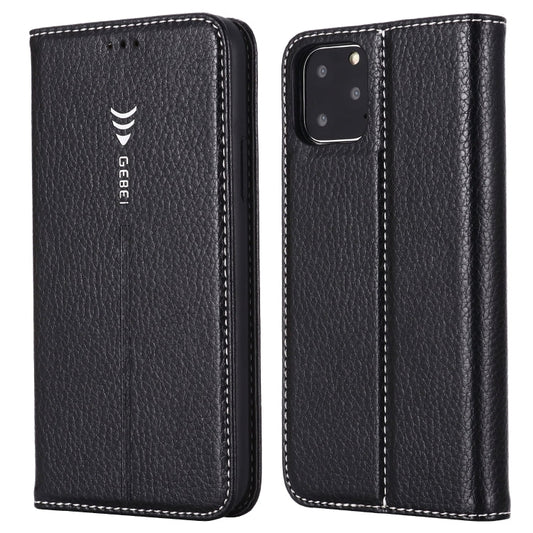 GEBEI PU+TPU Horizontal Flip Protective Case with Holder & Card Slots, For iPhone 11 Pro, For iPhone 11, For iPhone 11 Pro Max, For iPhone XS / X