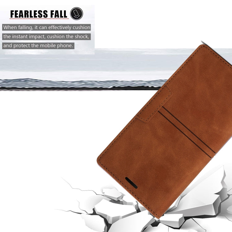 Dream Magnetic Suction Business Horizontal Flip PU Leather Case with Holder & Card Slot & Wallet, For iPhone XS Max, For iPhone SE 2022 / SE 2020 / 8 / 7, For iPhone 8 Plus / 7 Plus