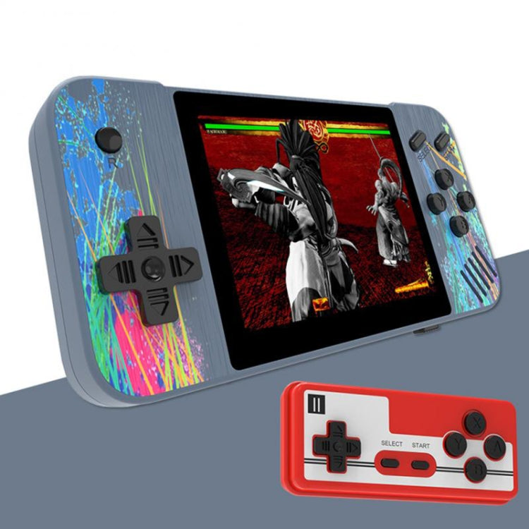 G3 Macaron 3.5 inch Screen Handheld Game Console for Dual Players Built-in 800 Games, Double Players / Pink, Double Players / Grey, Double Players / Green, Double Players / Blue