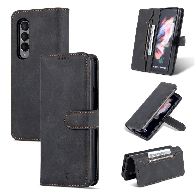 AZNS Dream II Skin Feel PU+TPU Horizontal Flip PU Phone Case, For Samsung Galaxy Z Flip3 5G, For Samsung Galaxy Z Fold3 5G