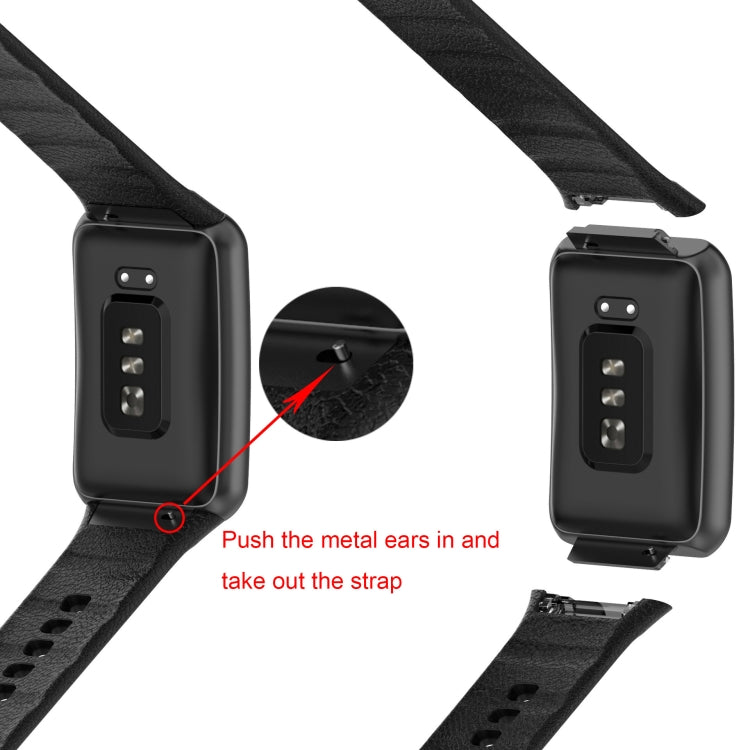 For OPPO Watch Free NFC Version Sport Silicone Watch Band(Purple)