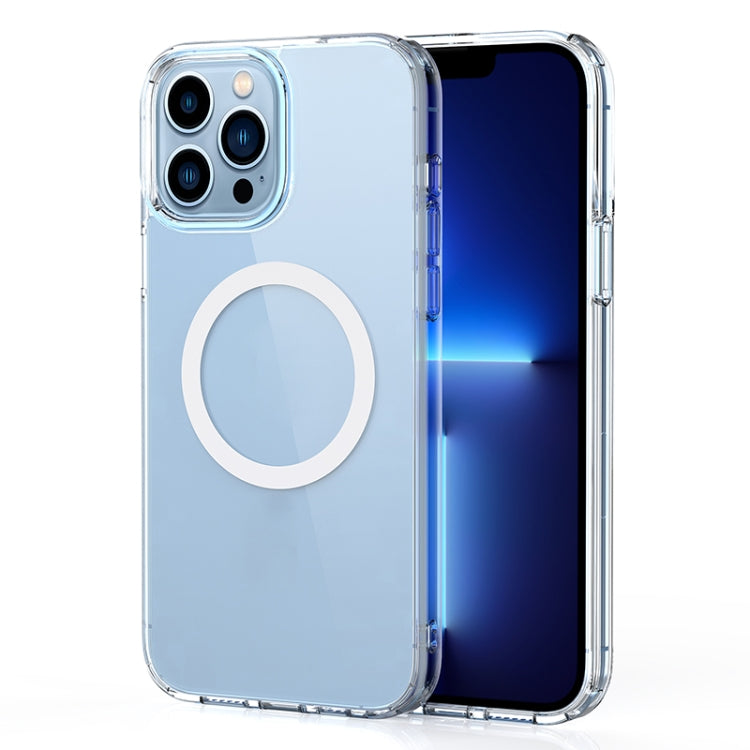 Crystal Clear Series MagSafe TPU Magnetic Phone Case, For iPhone 13 Pro, For iPhone 13