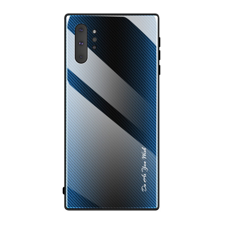 Texture Gradient Glass Protective Case, For Galaxy A20 / A30, For Galaxy A50, For Galaxy A80 / A90, For Galaxy Note 9