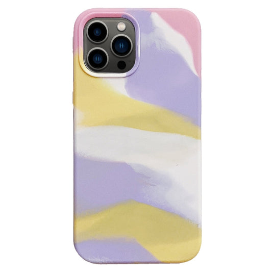 Colorful Liquid Silicone Phone Case, For iPhone 13 Pro Max