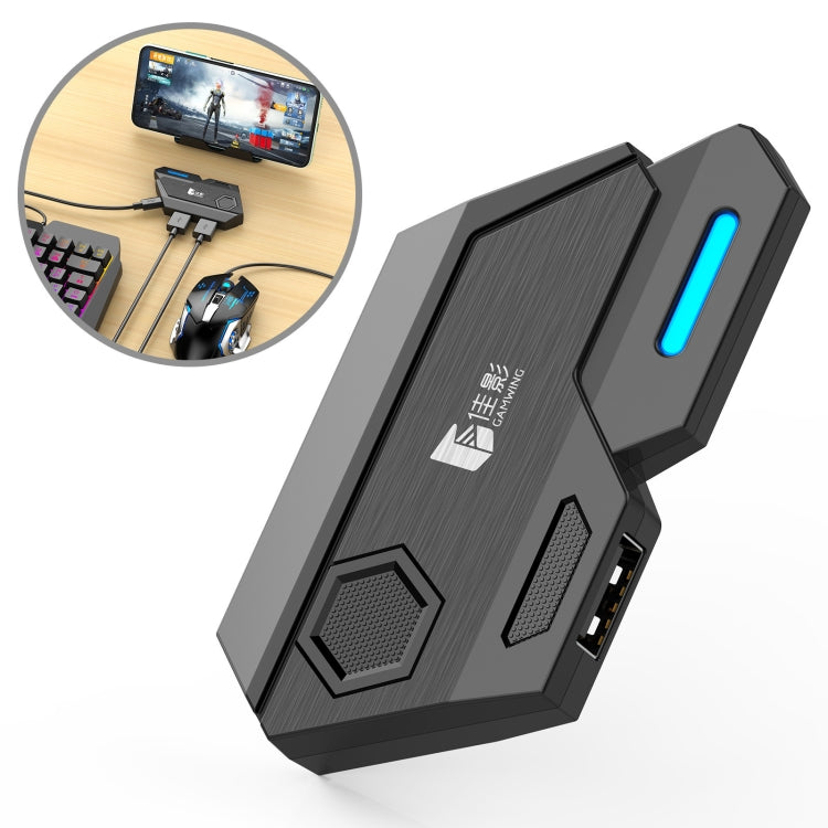 GAMWING MixSE Bluetooth 5.0 Keyboard Mouse Converter Shooting Game Auxiliary Tool, Mix SE1