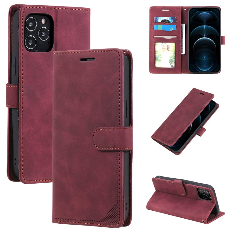Skin Feel Anti-theft Brush Horizontal Flip Leather Phone Case, For iPhone 12 Pro Max, For iPhone 12 / 12 Pro, For iPhone 12 mini, For iPhone 11 Pro Max