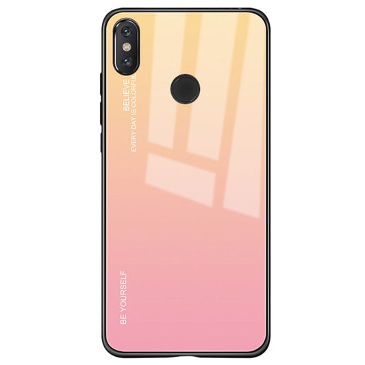 Gradient Color Glass Case, For Xiaomi Mi Mix, For Huawei Y7 (2019), For Huawei Enjoy 9s