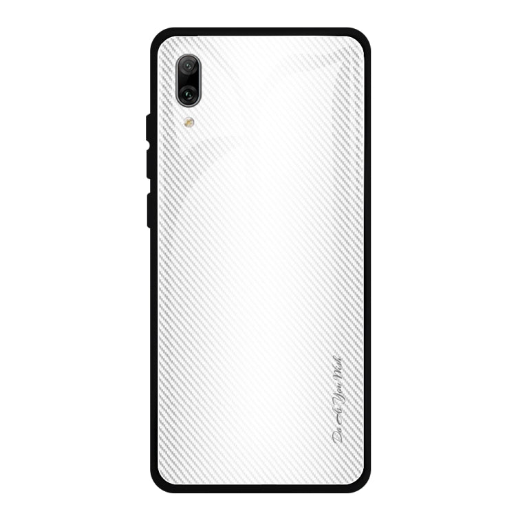 Texture Gradient Glass Protective Case, For Huawei Enjoy 9 Plus / Y9 2019, For Huawei Enjoy 9s, For Huawei Mate 20 Pro, For Huawei P20 Pro