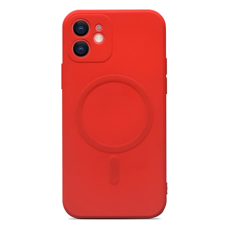 Liquid Silicone Full Coverage Magsafe Phone Case, For iPhone 12 mini, For iPhone 12, For iPhone 12 Pro