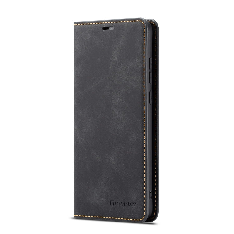 Forwenw Dream Series Oil Edge Strong Magnetism Horizontal Flip Leather Case with Holder & Card Slots & Wallet & Photo Frame, For Huawei P30, For Huawei P30 Lite, For Huawei P30 Pro, For Galaxy A10 / M10, For Galaxy A20, For Galaxy A30