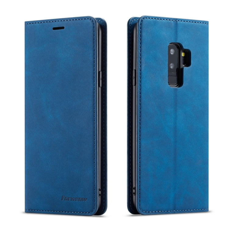 Forwenw Dream Series Oil Edge Strong Magnetism Horizontal Flip Leather Case with Holder & Card Slots & Wallet & Photo Frame, For Galaxy Note9, For Galaxy Note10, For Galaxy Note10+, For Galaxy S8, For Galaxy S8+, For Galaxy S9