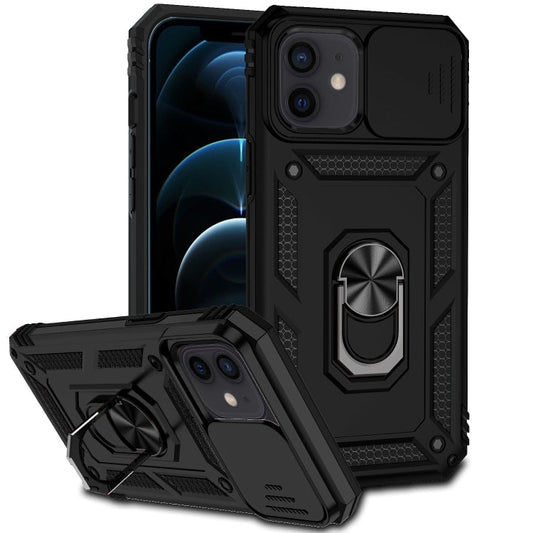 Sliding Camshield Holder Phone Case, For iPhone 12 / 12 Pro, For iPhone 12 Pro Max, For iPhone 11