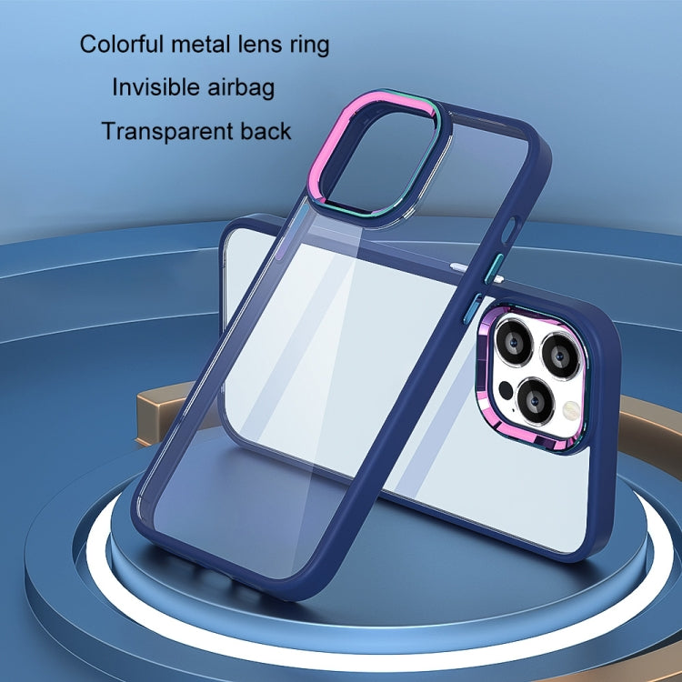 Colorful Metal Lens Ring Phone Case, For iPhone 12 Pro Max, For iPhone 11, For iPhone 11 Pro