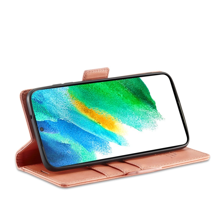 LC.IMEEKE PU + TPU Skin-friendly Feeling Leather Phone Case, For Samsung Galaxy S22+ 5G