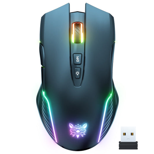ONIKUMA CW905 2.4G RGB Lighting Wireless Mouse, CW905 Wireless Mouse (Grey White), CW905 Wireless Mouse(Black), CW905 Wireless Mouse(Pink)