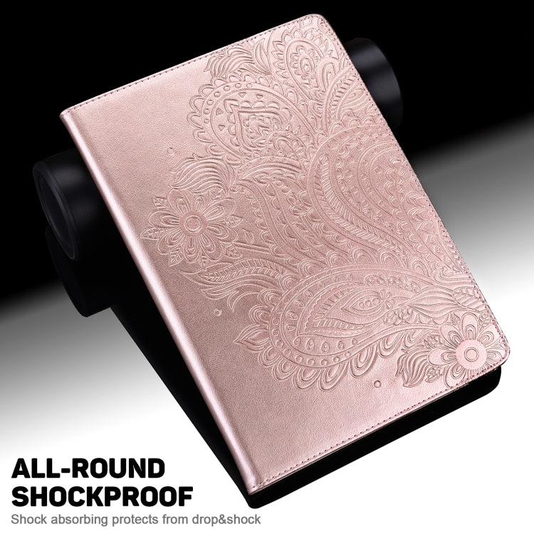 Peacock Embossed Pattern TPU + PU Leather Tablet Case, For Lenovo Tab K10 10.3 inch TB-X6C6F / TB-X6C6X & M10 Plus 10.3 inch TB-X606 / TB-X606F, For Lenovo Legion Y700, For Lenovo Tab M8 HD / Tab M8 FHD / Tab M8 3rd Gen 8.0 inch & Motorola Moto Tab G20...